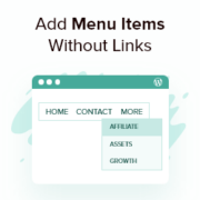 add-menu-items-without-links-180x180-1 How to Add WordPress Menu Title without Links