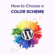 choose color scheme wordpress 180x180 1