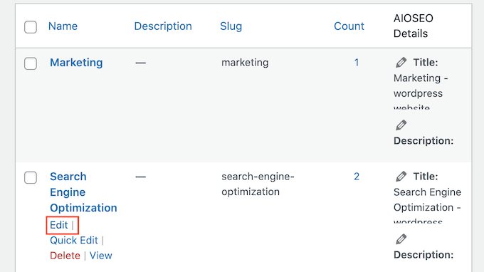 How to edit the categories on your WordPress website How to edit the categories on your WordPress website