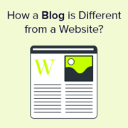 how blog is different from website thumb 180x180 1